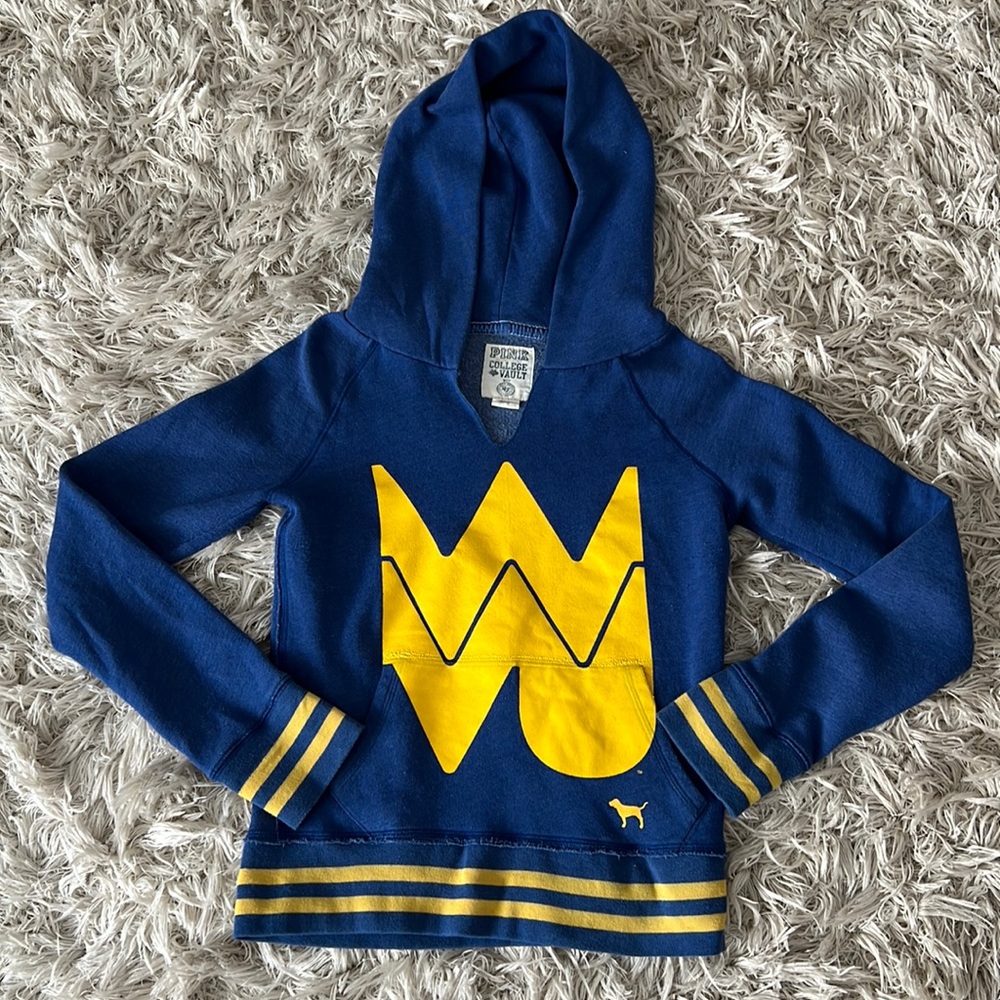 VS Pink WVU Hoodie